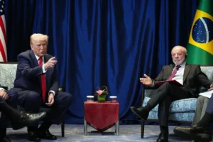 Trump diz que se dá “muito bem” com Lula e quer recebê-lo nos EUA