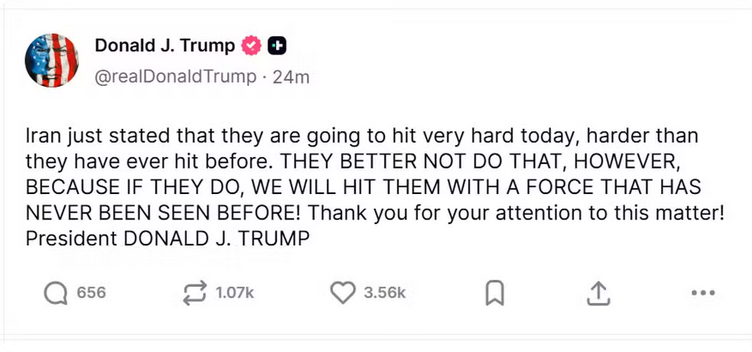trump-promete-‘ataques-sem-precedentes’-caso-haja-retaliacao-do-ira-aos-eua