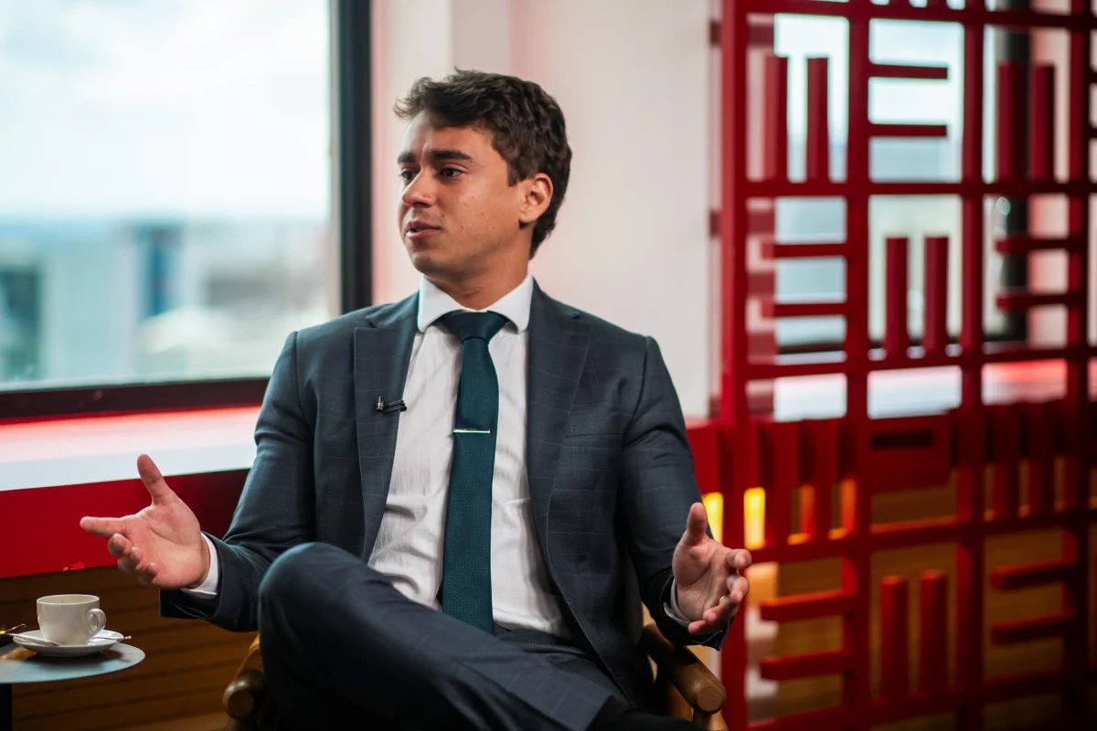 O deputado federal Nikolas Ferreira