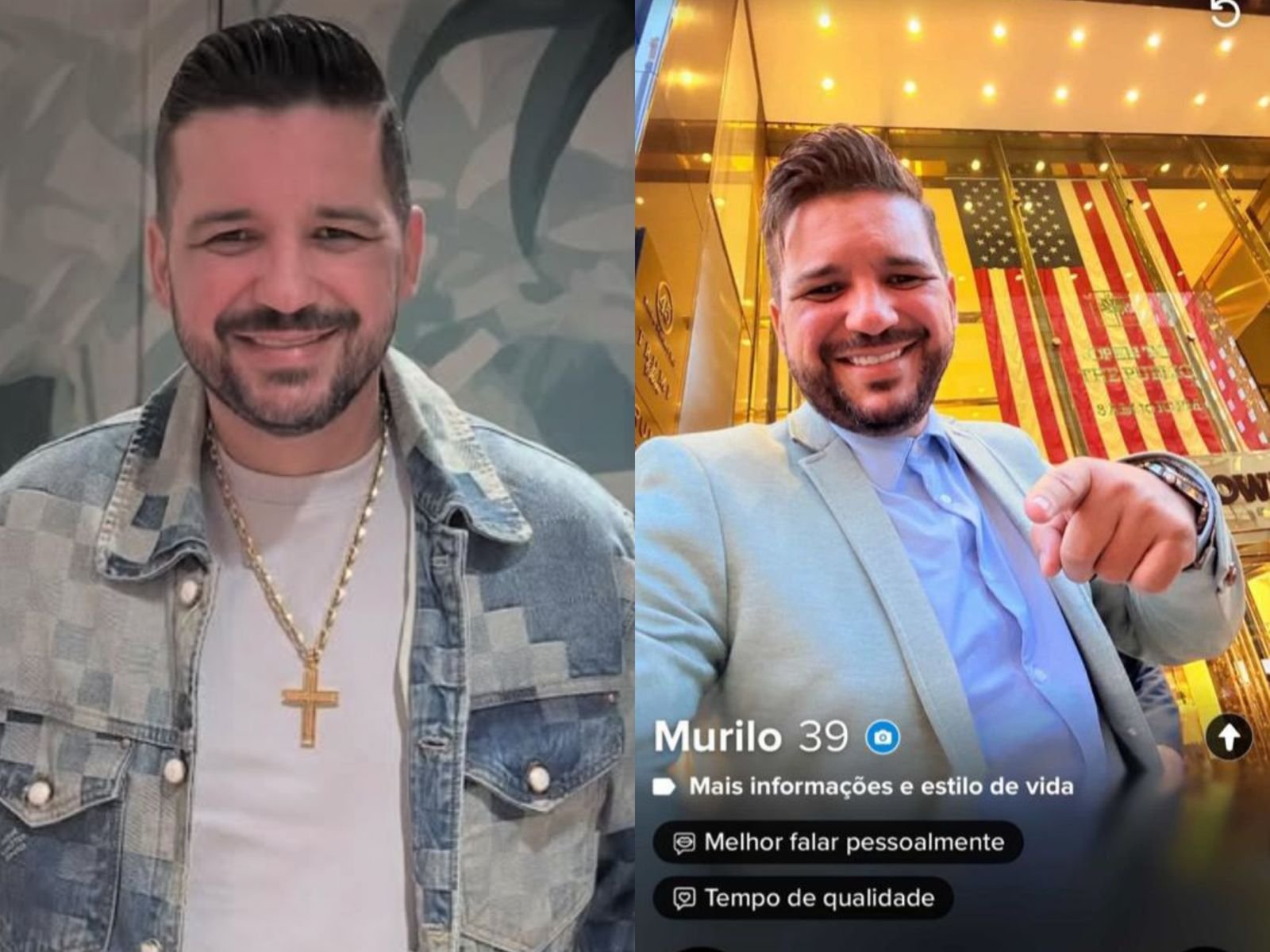 Foto: Reprodução/Instagram e Tinder
