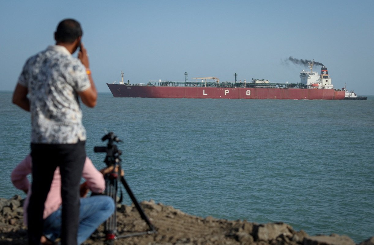 LPG Carrier, Shivalik, Arrives At Mundra Port Via The Strait Of Hormuz