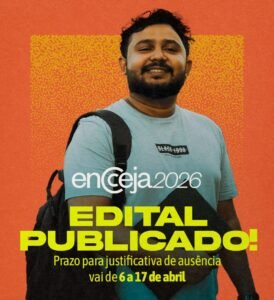 Edital do Encceja 2026 é publicado; saiba prazos e regras para inscrição