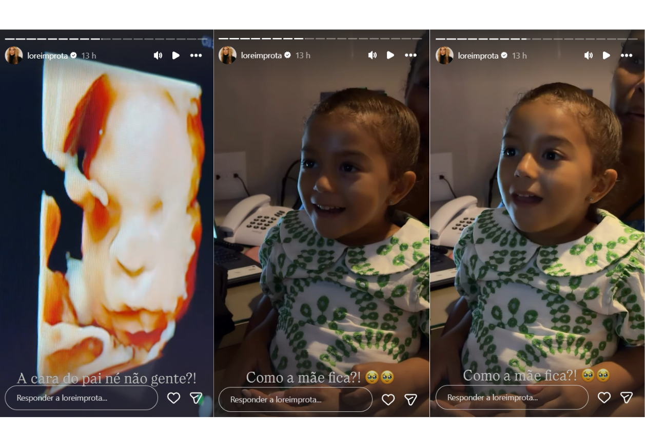 Reprodução Instagram Lore Improta/ montagem