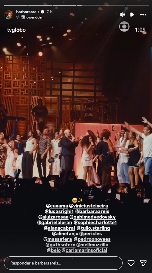 Reprodução: Instagram/@barbaraareis