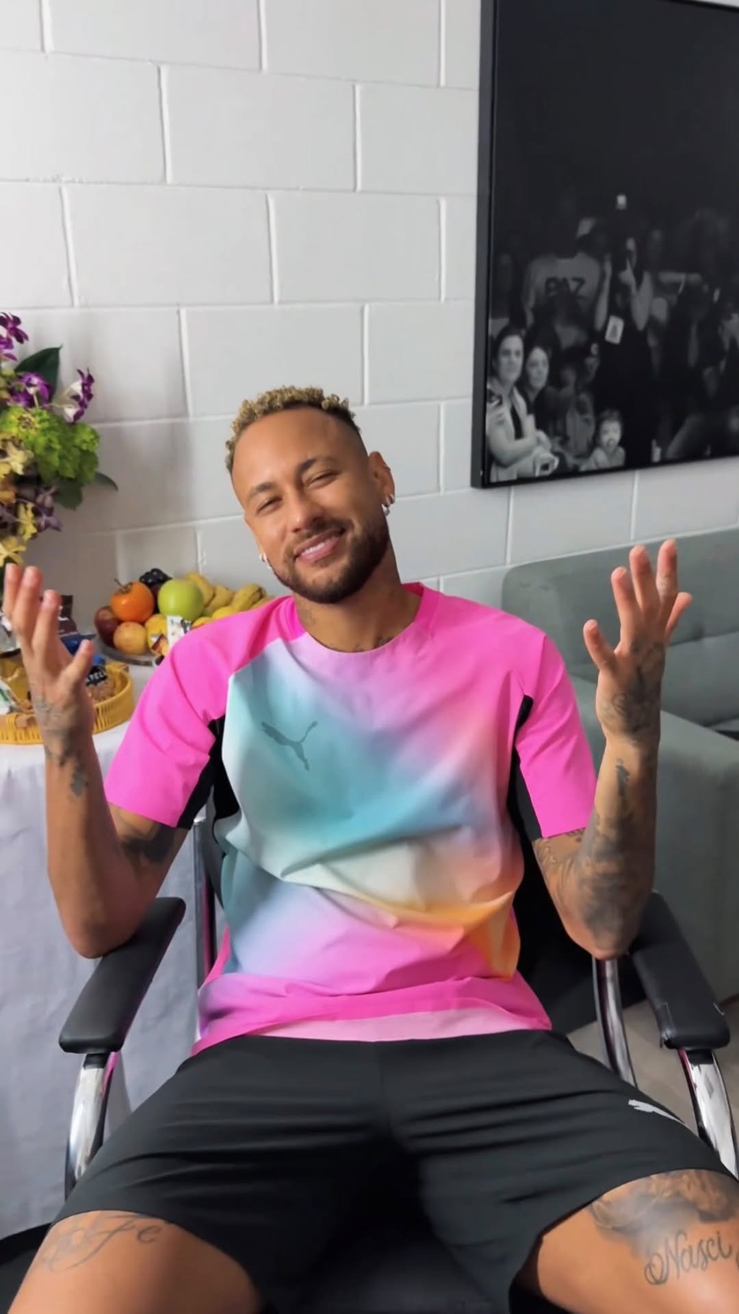 Foto: Reprodução/Instagram @neymarjr Foto: Reprodução/Instagram @neymarjr