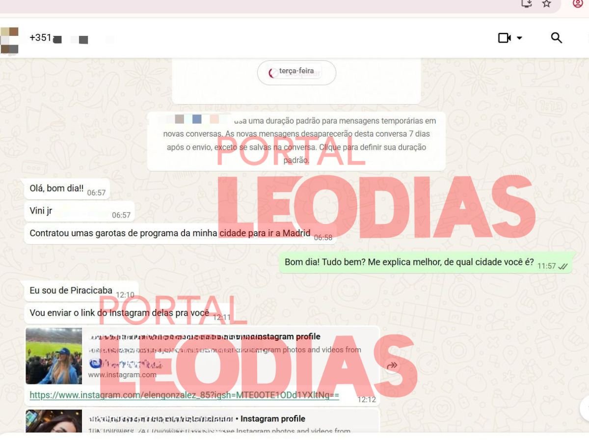 Crédito: Reprodução Leo Dias