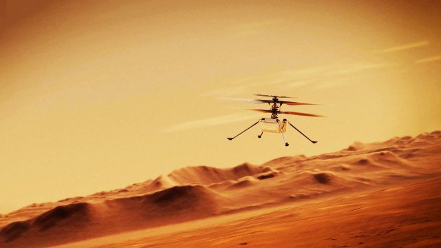 NASA prepara helicópteros supersônicos para explorar Marte em 2028