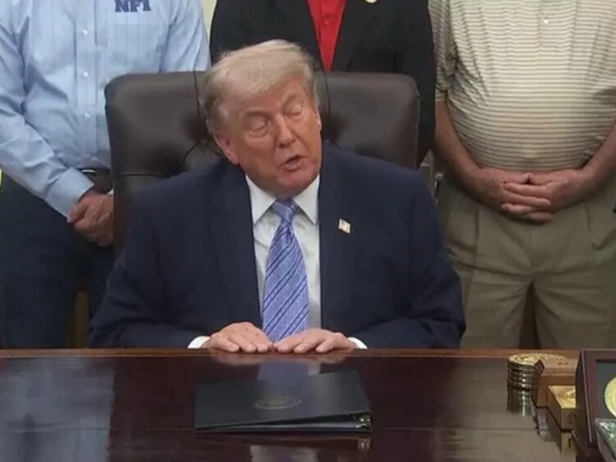 Reprodução: YouTube/@WhiteHouse Reprodução: YouTube/@WhiteHouse