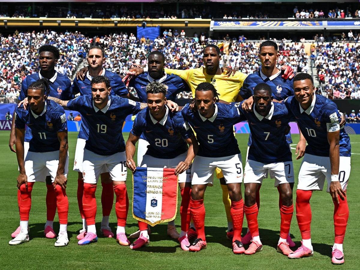 Reprodução/@equipedefrance Reprodução/@equipedefrance