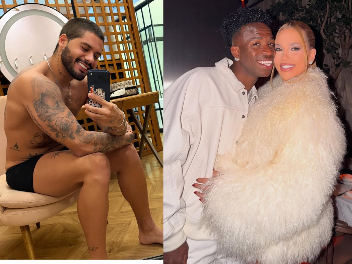 Créditos: Reprodução Instagram @zefelipe e @virginia Créditos: Reprodução Instagram @zefelipe e @virginia