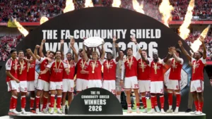 Arsenal atropela Manchester City e conquista Supercopa da Inglaterra