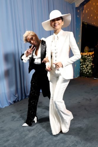 Zendaya e Law Roach (Foto: Getty)