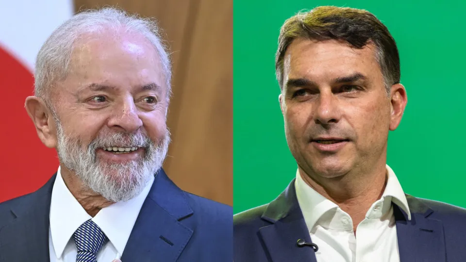 Apenas 3,3 pontos separam Lula e Flávio, segundo pesquisas; confira