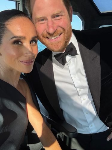 Harry e Meghan retornaram à Inglaterra após seis anos (Foto: Reprodução/Instagram)