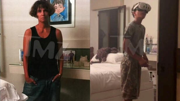 Imagens de Halle Berry e do filho Maceo foram anexadas ao processo. (Foto: Tribunal Superior da Califórnia, LA)