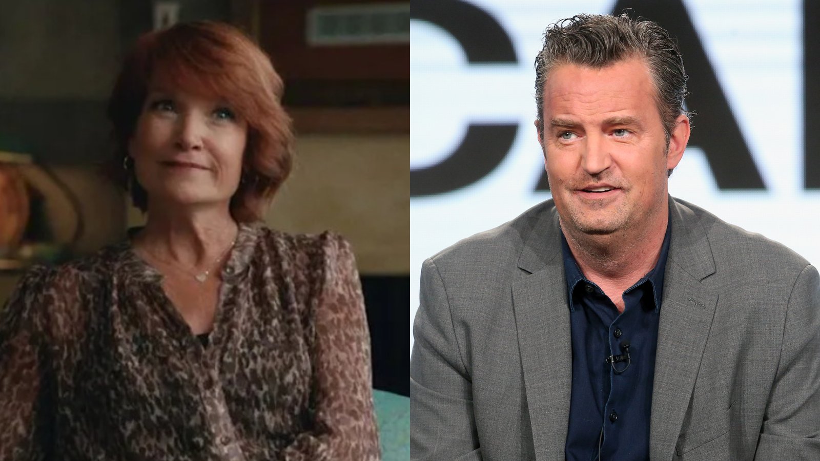 René Ashton e Matthew Perry