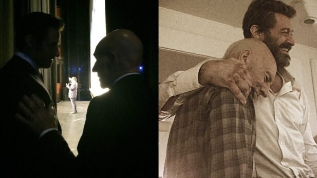 Hugh Jackman e Patrick Stewart atuaram juntos em seis filmes. (Foto: Reprodução/Instagram)