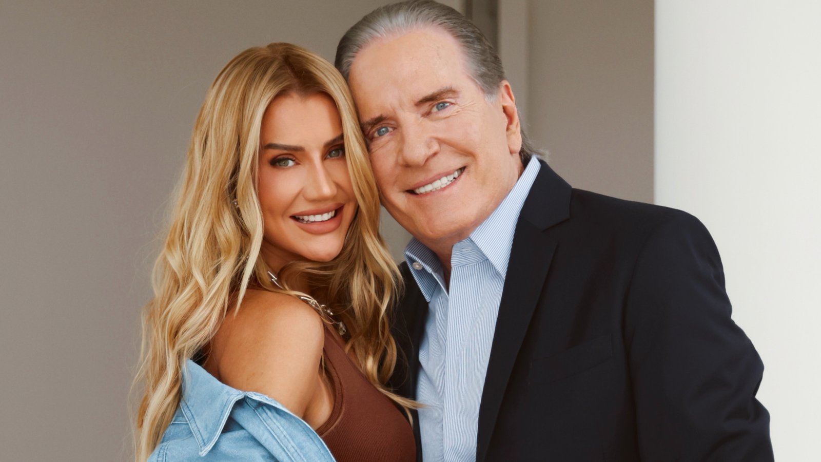 Ana Paula Siebert e Roberto Justus