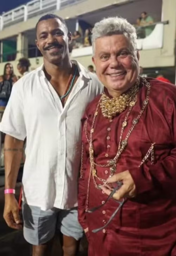 Milton Cunha ao lado do ex-marido, Eduardo Costa (Foto: Reprodução/Instagram)